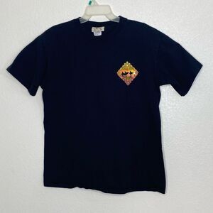 COASTAL CLASSICS Men’s Black 100% Pre Shrunk Cotton T Shirt Size L